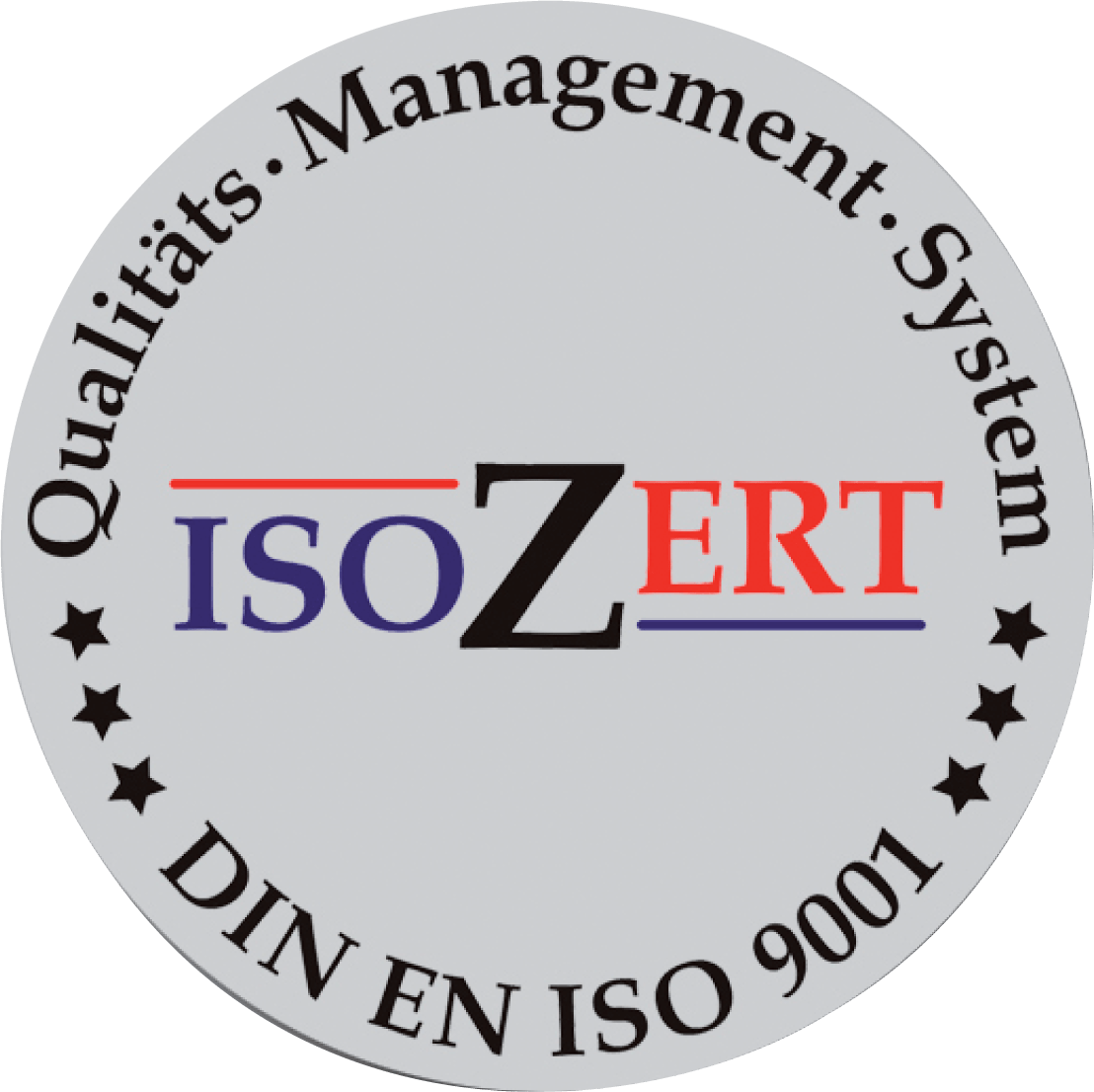 ISO 9001:2008-certifikat for kvalitetsstyring