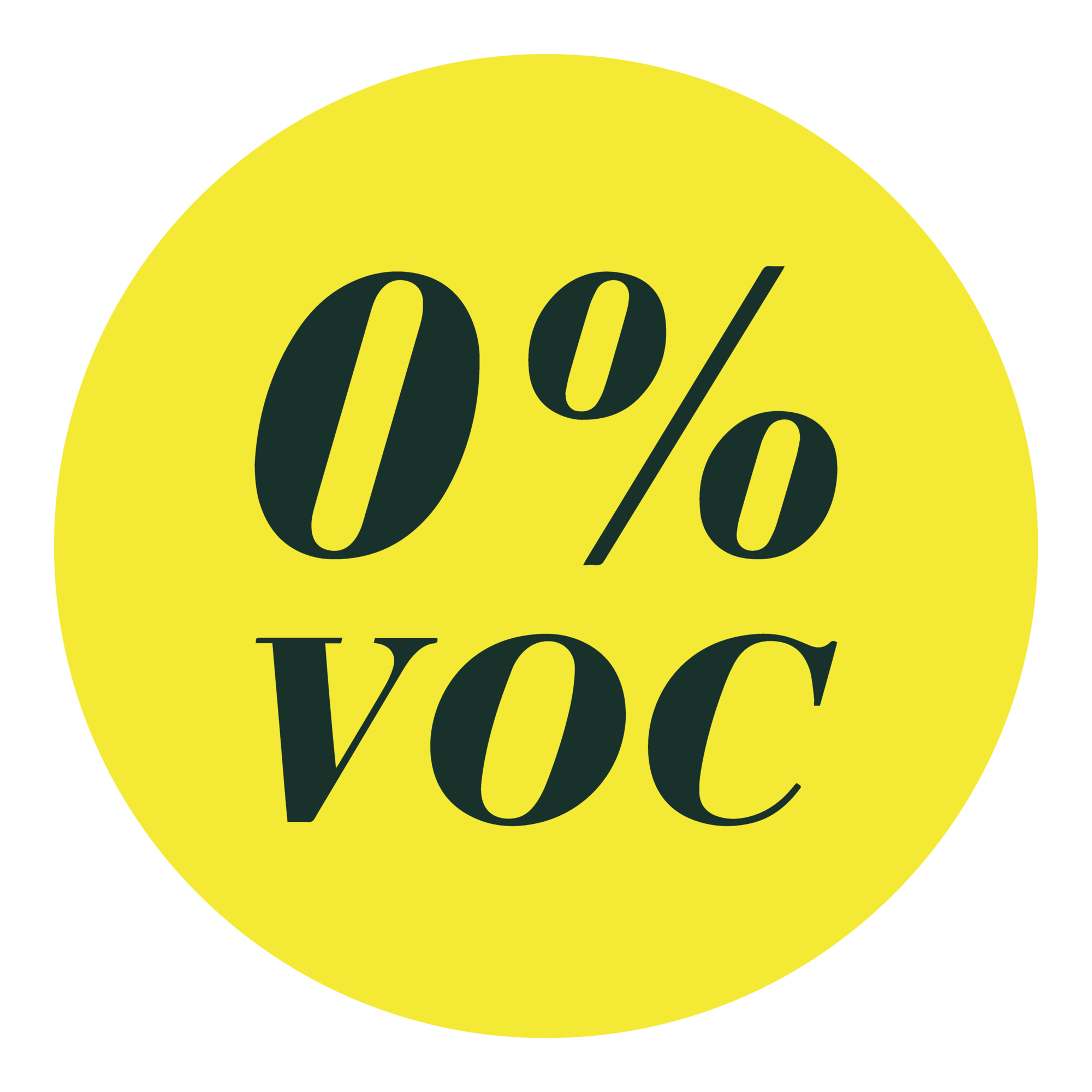 0% VOC i vores træolieprodukter